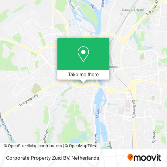 Corporate Property Zuid BV map