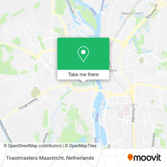 Toastmasters Maastricht map