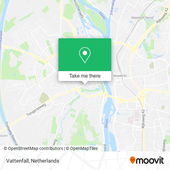 Vattenfall map