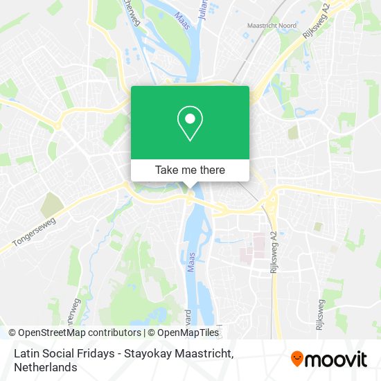 Latin Social Fridays - Stayokay Maastricht map