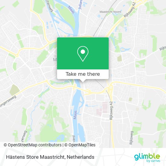 Hästens Store Maastricht map