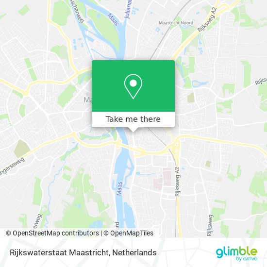 Rijkswaterstaat Maastricht map