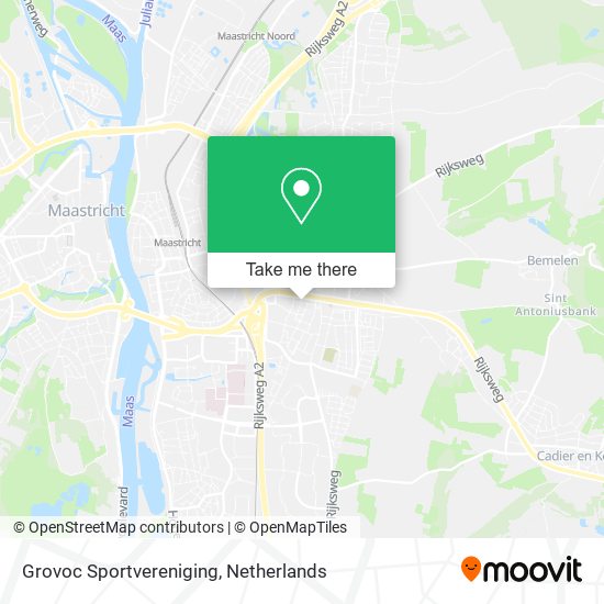 Grovoc Sportvereniging map