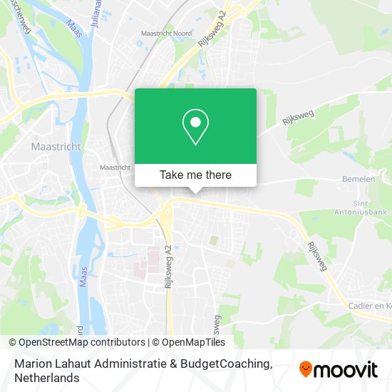 Marion Lahaut Administratie & BudgetCoaching map