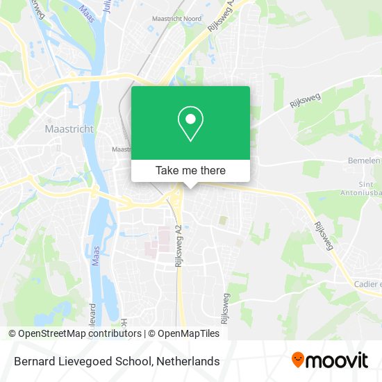 Bernard Lievegoed School map