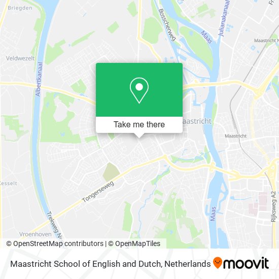 Maastricht School of English and Dutch Karte