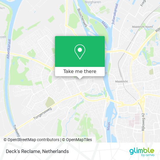 Deck's Reclame map