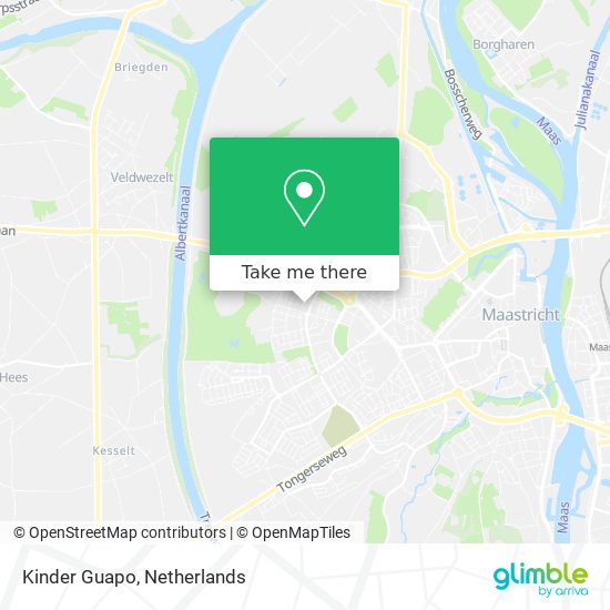 Kinder Guapo map