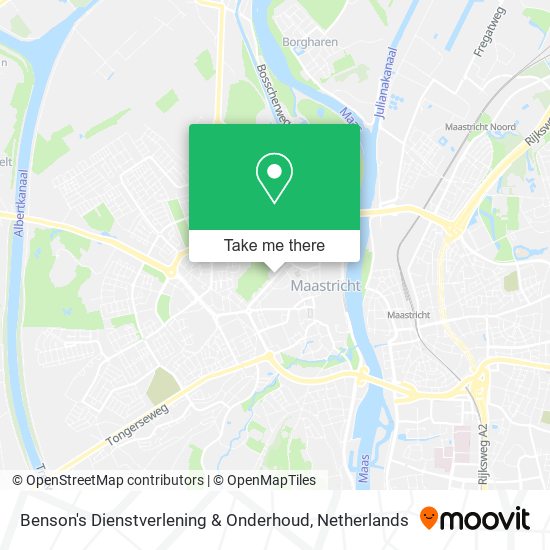 Benson's Dienstverlening & Onderhoud map