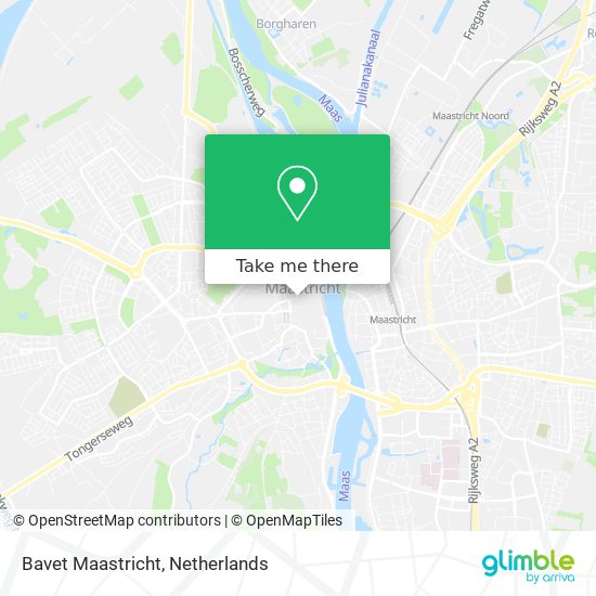 Bavet Maastricht map