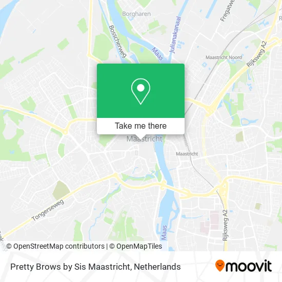 Pretty Brows by Sis Maastricht map
