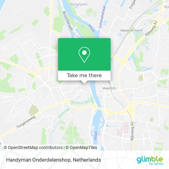 Handyman Onderdelenshop map