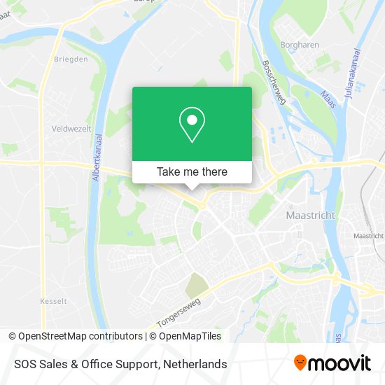 SOS Sales & Office Support map