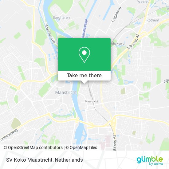 SV Koko Maastricht map