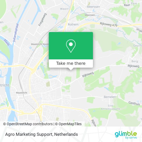 Agro Marketing Support map