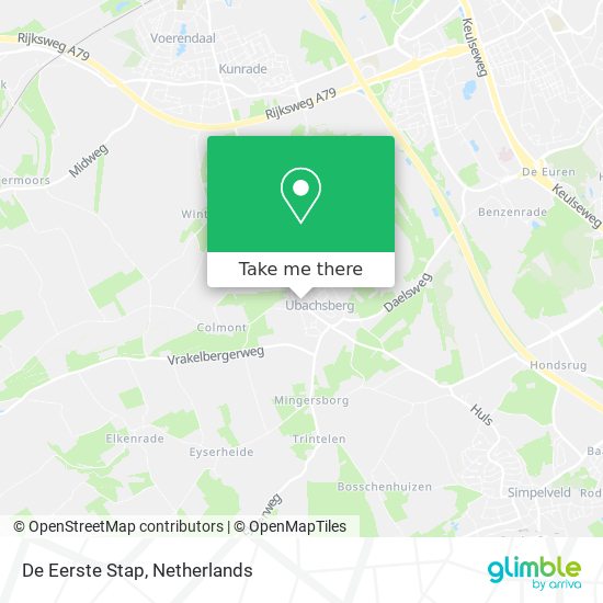 De Eerste Stap map