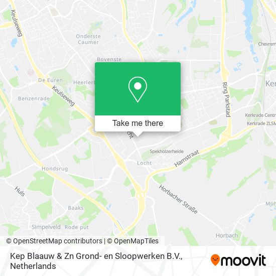 Kep Blaauw & Zn Grond- en Sloopwerken B.V. map