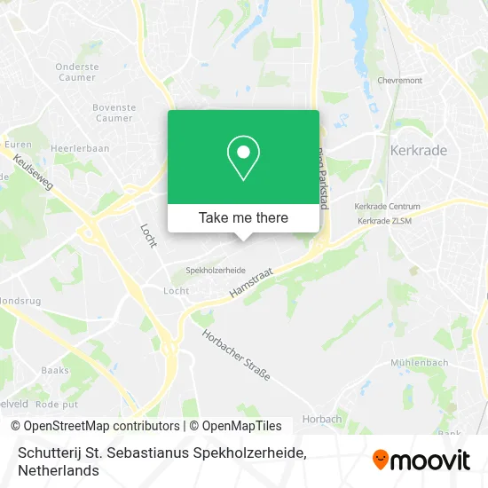 Schutterij St. Sebastianus Spekholzerheide map