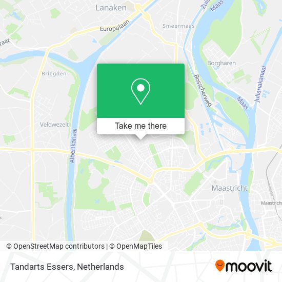 Tandarts Essers map