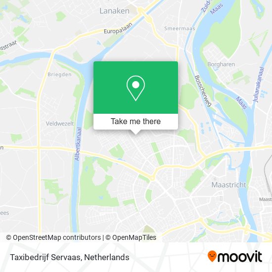 Taxibedrijf Servaas map