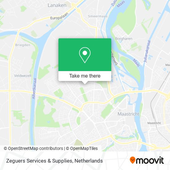 Zeguers Services & Supplies map