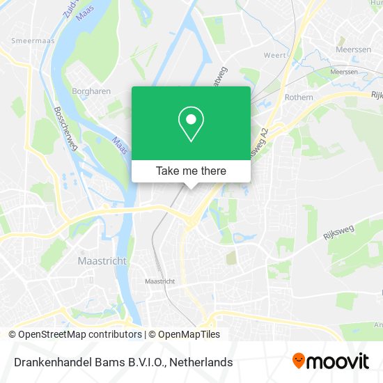 Drankenhandel Bams B.V.I.O. map