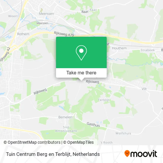 Tuin Centrum Berg en Terblijt map