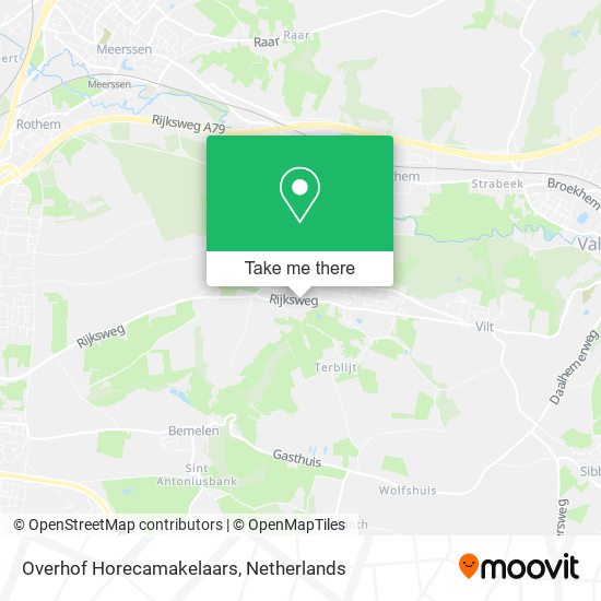 Overhof Horecamakelaars map