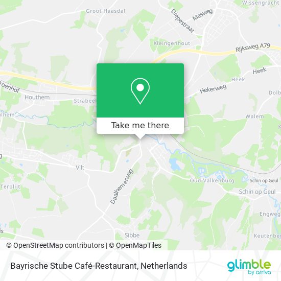 Bayrische Stube Café-Restaurant Karte