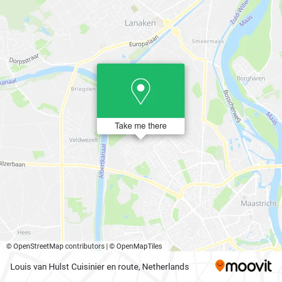Louis van Hulst Cuisinier en route map
