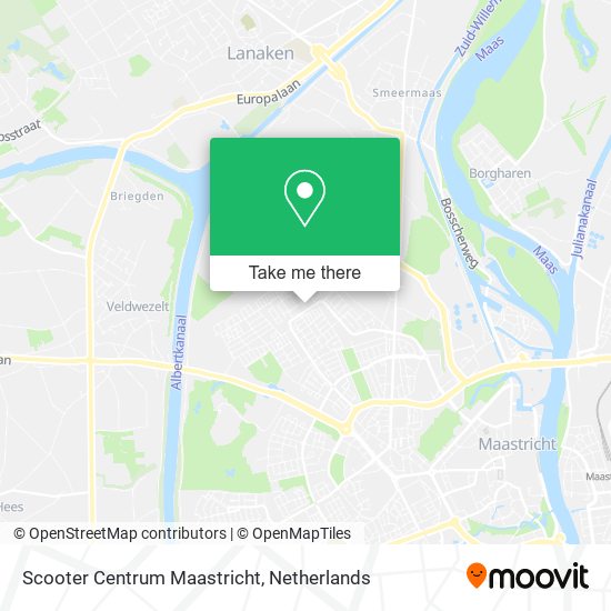 Scooter Centrum Maastricht map