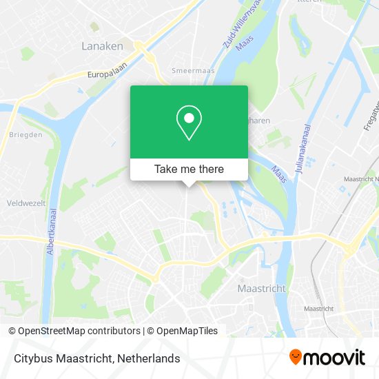 Citybus Maastricht map