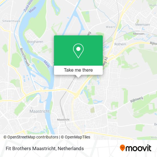 Fit Brothers Maastricht map