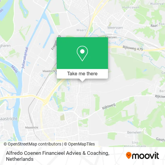 Alfredo Coenen Financieel Advies & Coaching map