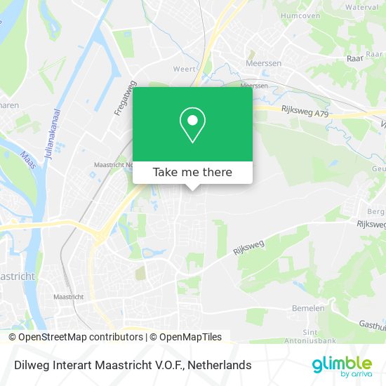 Dilweg Interart Maastricht V.O.F. Karte