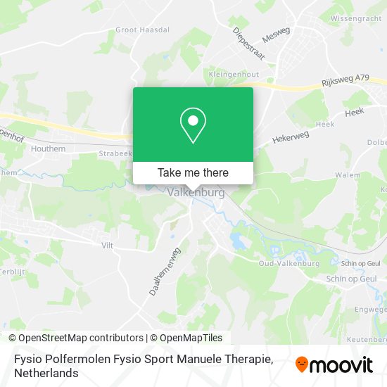 Fysio Polfermolen Fysio Sport Manuele Therapie map