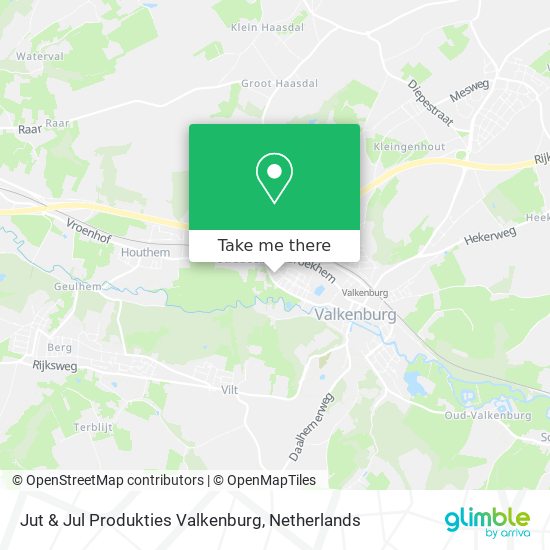Jut & Jul Produkties Valkenburg map