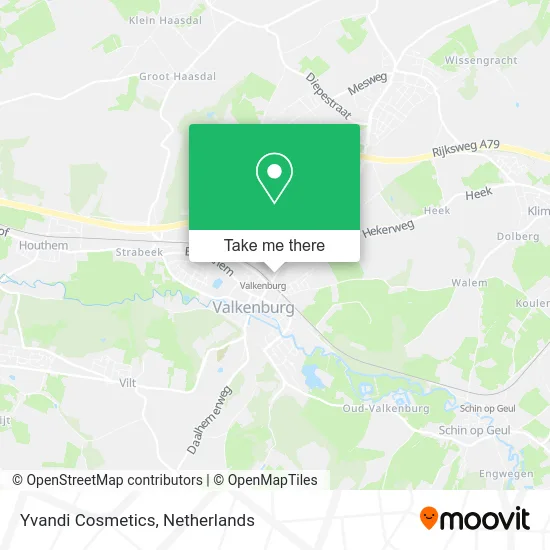 Yvandi Cosmetics map