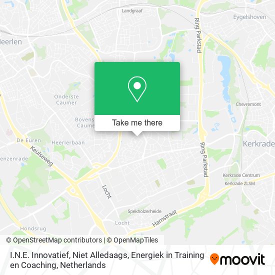 I.N.E. Innovatief, Niet Alledaags, Energiek in Training en Coaching map