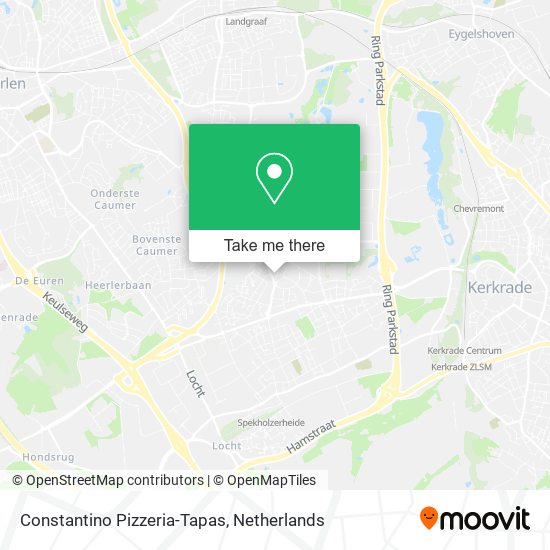 Constantino Pizzeria-Tapas map