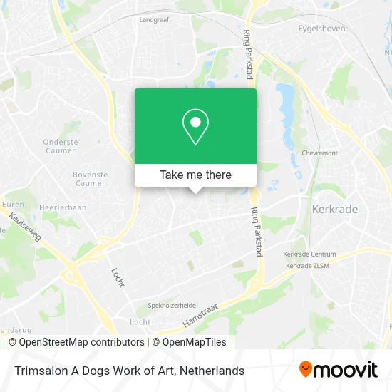 Trimsalon A Dogs Work of Art map