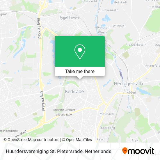 Huurdersvereniging St. Pietersrade map