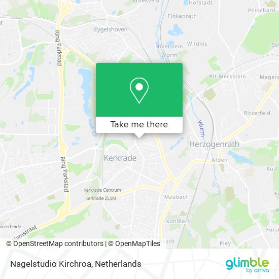 Nagelstudio Kirchroa map