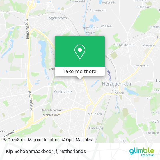 Kip Schoonmaakbedrijf map