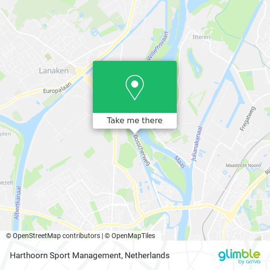 Harthoorn Sport Management map