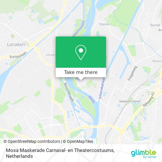 Mosa Maskerade Carnaval- en Theatercostuums map