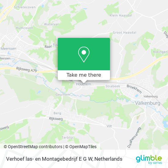 Verhoef las- en Montagebedrijf E G W map