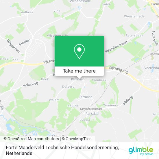 Forté Manderveld Technische Handelsonderneming map