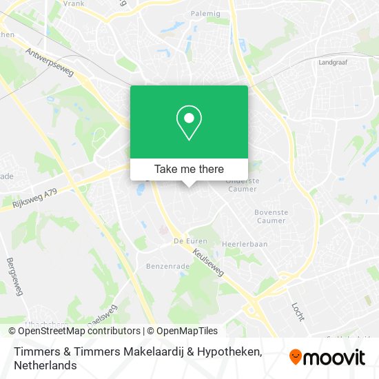 Timmers & Timmers Makelaardij & Hypotheken map