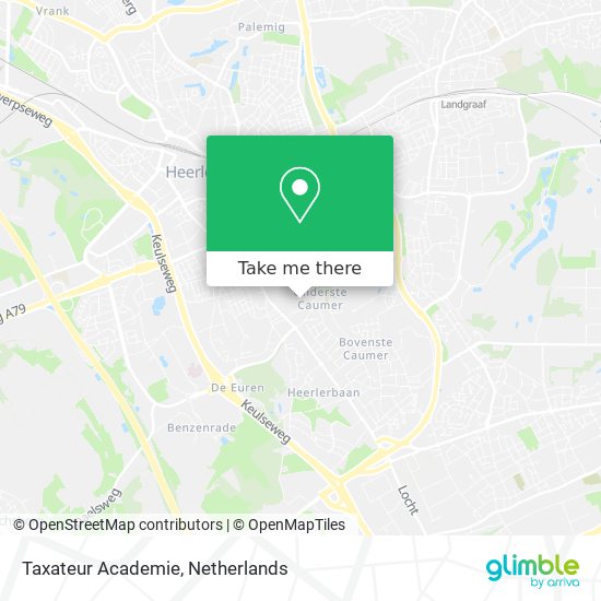 Taxateur Academie Karte